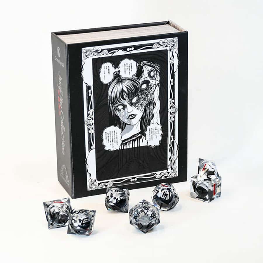 Misty Mountain Gaming -  Junji Ito Liquid Core Dice Set Pre-Order