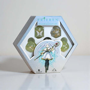 Misty Mountain Gaming -  Frieren: Beyond Journey's End Sharp-Edge Resin Dice Set Pre-Order