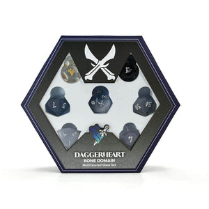 Misty Mountain Gaming -  Daggerheart (Rpg): Domain Dice Set: Bone Domain (9Ct) Pre-Order