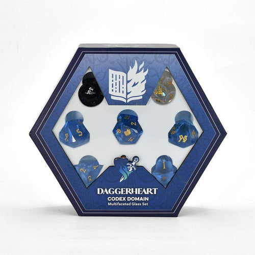 Misty Mountain Gaming -  Daggerheart (Rpg): Domain Dice Set: Codex Domain (9Ct) Pre-Order