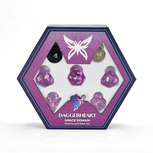 Misty Mountain Gaming -  Daggerheart (Rpg): Domain Dice Set: Grace Domain (9Ct) Pre-Order