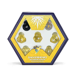 Misty Mountain Gaming -  Daggerheart (Rpg): Domain Dice Set: Splendor Domain (9Ct) Pre-Order