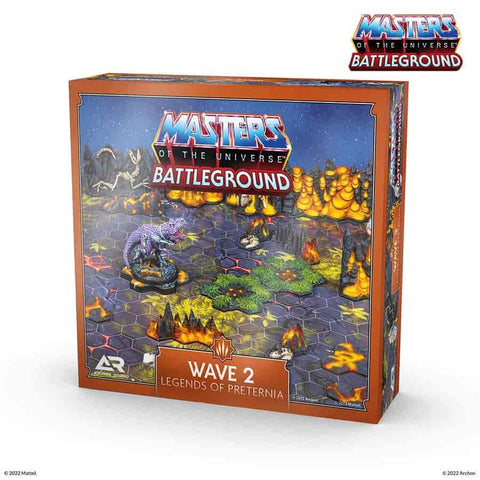 Archon Studios -  Masters Of The Universe: Battleground (Board Game): Wave 2: Legends Of Preternia Pre-Order