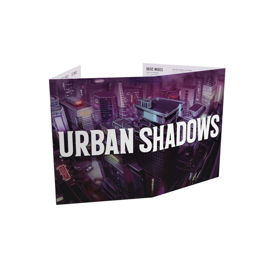 Magpie Games -  Urban Shadows Rpg (2E) Master Of Ceremonies Screen