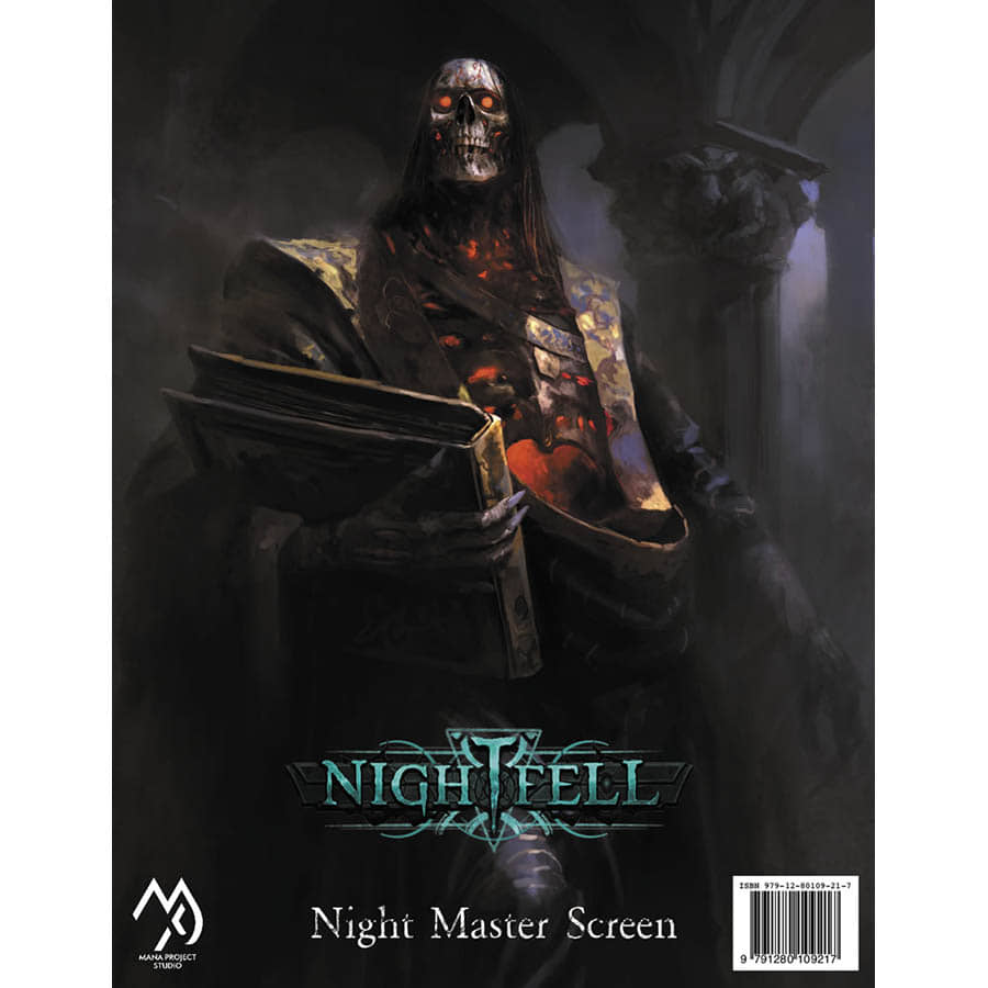 Mana Project Studio -  Nightfell Rpg: Night Master Screen