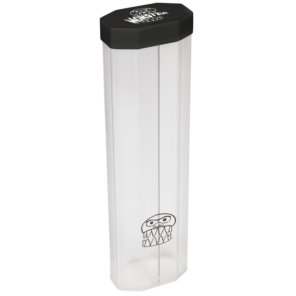 Monster Protectors - Monster Dual Play Mat Tube Clear With Black Cap