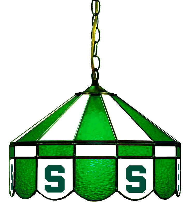 MICHIGAN STATE 16'' SWAG HANGING LAMP - MSU-160SW2
