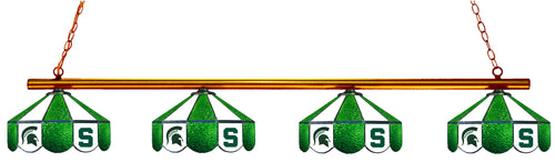 MICHIGAN STATE 4-LIGHT GAME TABLE LIGHT - MSU-480GLN