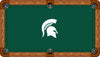 MICHIGAN STATE BILLIARD TABLE FELT - RECREATIONAL GREEN - MSUBTF231-8R