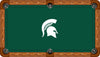MICHIGAN STATE BILLIARD TABLE FELT - RECREATIONAL GREEN - MSUBTF231-9R