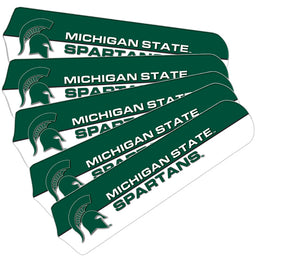 MICHIGAN STATE FAN BLADE SET GREEN/WHITE - MSUFBL100-42