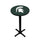MICHIGAN STATE PEDESTAL PUB TABLE GREEN - MSUPTB231