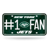 New York Jets License Plate #1 Fan - Rico Industries
