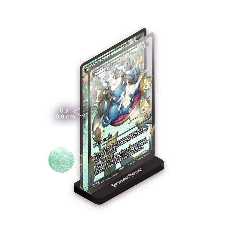 Gatherers' Tavern Pte Ltd -  Gatherers' Tavern: Magic The Gathering: Doubling Season Slab Standee Pre-Order