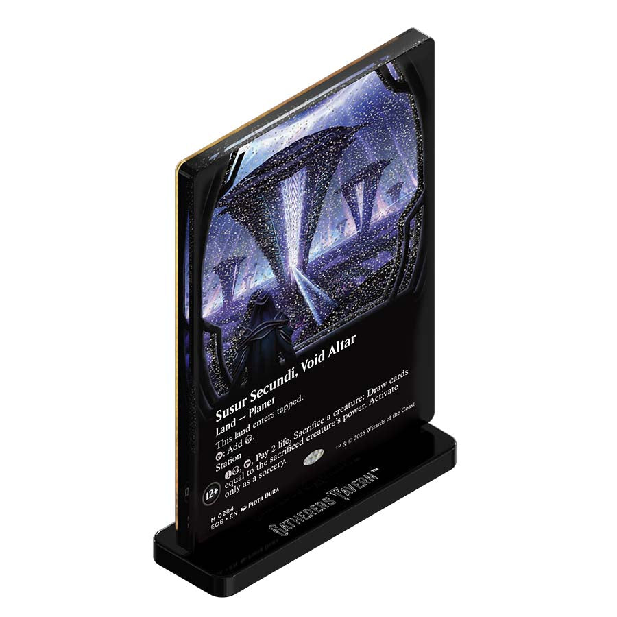 Gatherers' Tavern Pte Ltd -  Gatherers' Tavern: Magic The Gathering: Eoe Edge Of Eternities: Susur Secundi (Void Altar) Slab Standee
