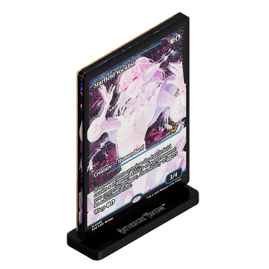 Gatherers' Tavern Pte Ltd -  Gatherers' Tavern: Magic The Gathering: Eoe Edge Of Eternities: Starfield Vocalist Slab Standee
