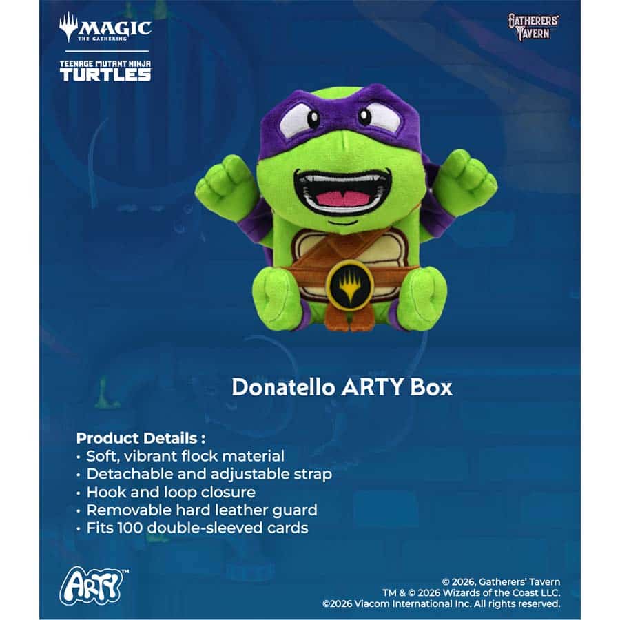 Gatherers' Tavern Pte Ltd -  Gatherers' Tavern: Magic The Gathering: Arty Box: Tmt Donatello Pre-Order