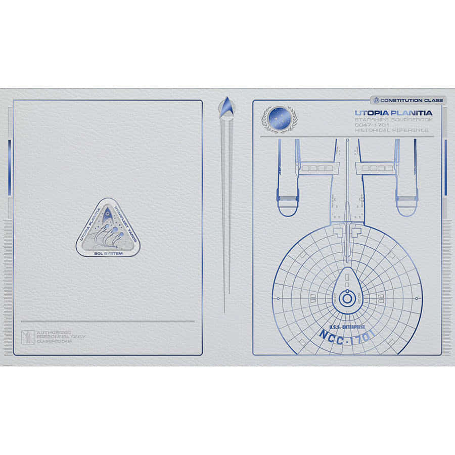 Modiphius Entertainment -  Star Trek Adventures Rpg: Utopia Planitia Starfleet Sourcebook (Tos Collector's Edition)