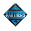 Carolina Panthers Sign Metal Diamond Shape - 4