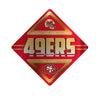 San Francisco 49ers Sign Metal Diamond Shape - Rico Industries