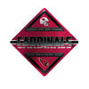 Arizona Cardinals Sign Metal Diamond Shape - Rico Industries