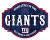 New York Giants Sign Wood 12 Inch Homegating Tavern - Fan Creations