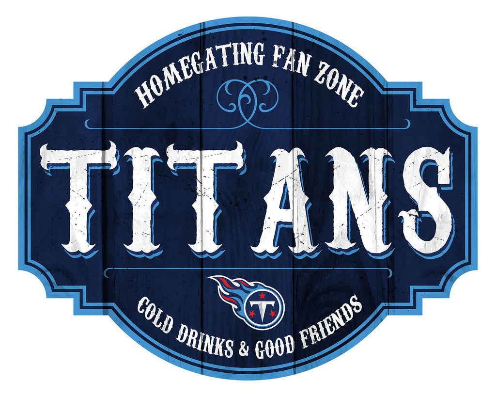 Tennessee Titans Sign Wood 12 Inch Homegating Tavern - Fan Creations