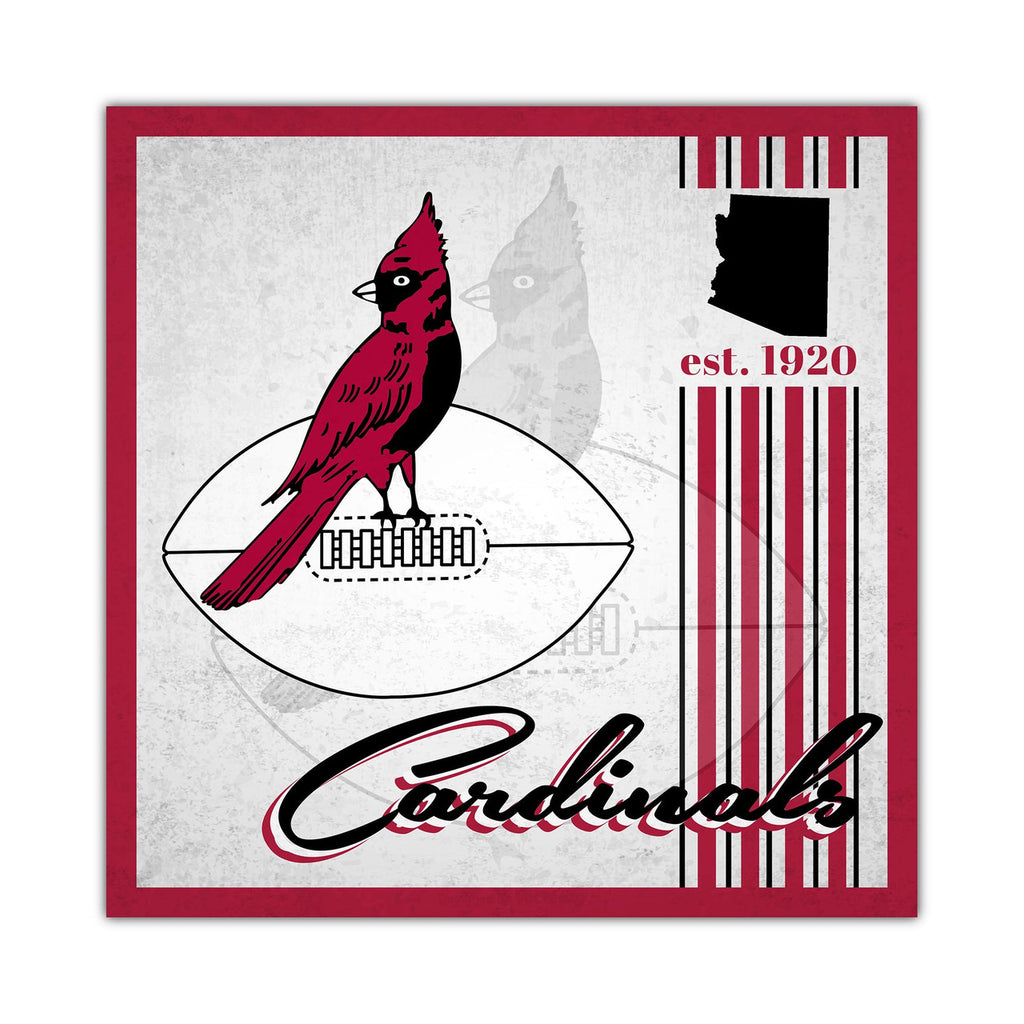 Arizona Cardinals Sign Wood 10x10 Album Design - Fan Creations