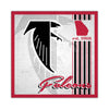Atlanta Falcons Sign Wood 10x10 Album Design - Fan Creations