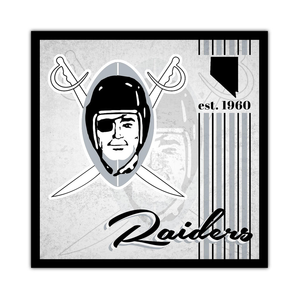Las Vegas Raiders Sign Wood 10x10 Album Design - Fan Creations