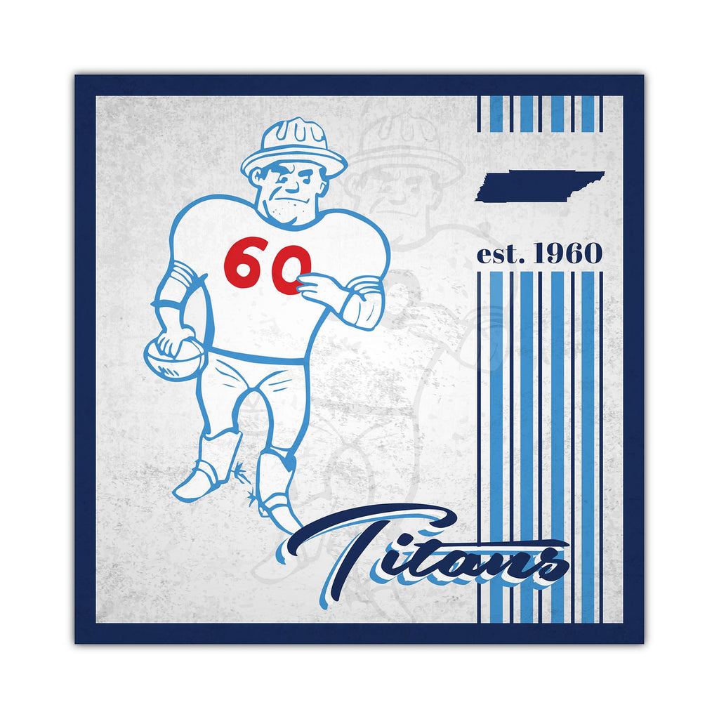 Tennessee Titans Sign Wood 10x10 Album Design - Fan Creations