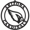 Arizona Cardinals Sign Door Hanger 16 Inch - Fan Creations