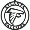 Atlanta Falcons Sign Door Hanger 16 Inch - Fan Creations