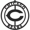Chicago Bears Sign Door Hanger 16 Inch - Fan Creations