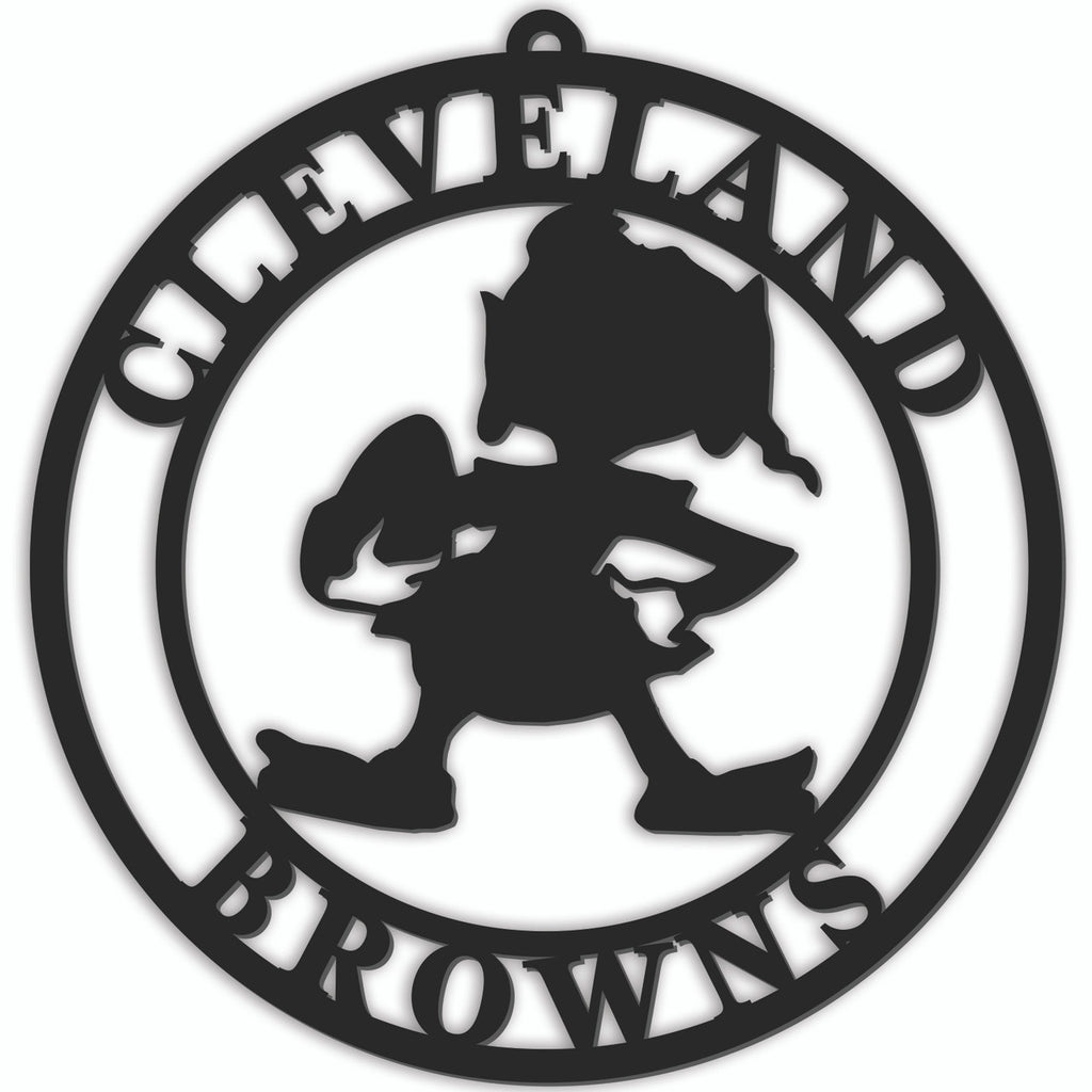 Cleveland Browns Sign Door Hanger 16 Inch - Fan Creations