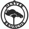 Denver Broncos Sign Door Hanger 16 Inch - Fan Creations