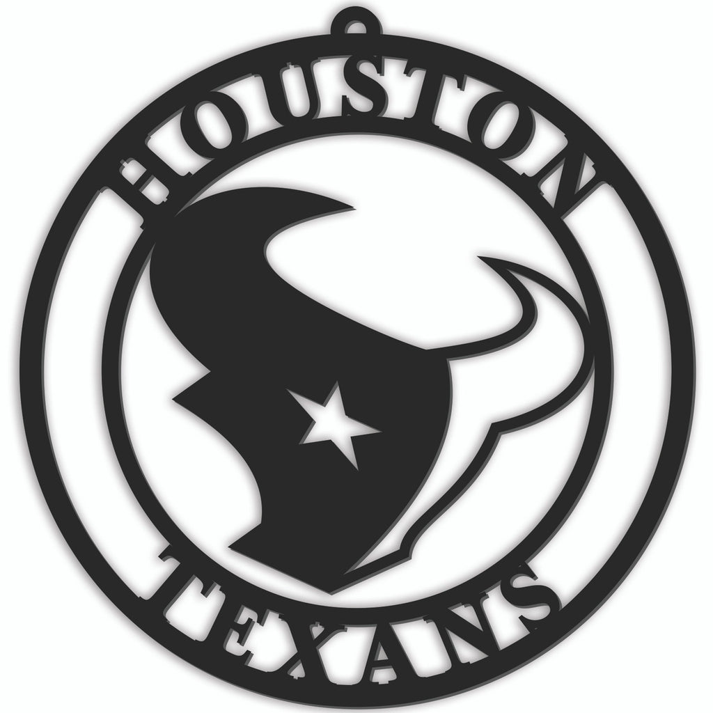 Houston Texans Sign Door Hanger 16 Inch - Fan Creations