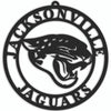 Jacksonville Jaguars Sign Door Hanger 16 Inch - Fan Creations