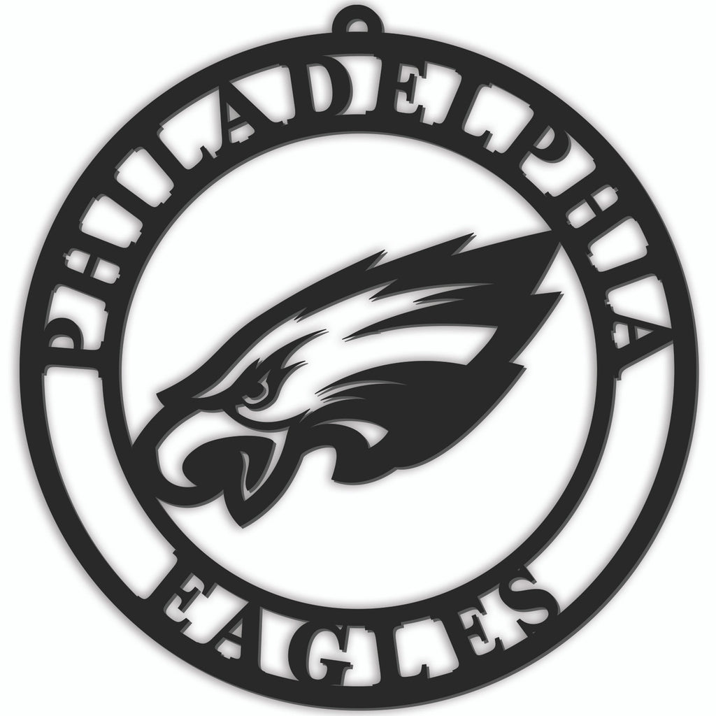 Philadelphia Eagles Sign Door Hanger 16 Inch - Fan Creations