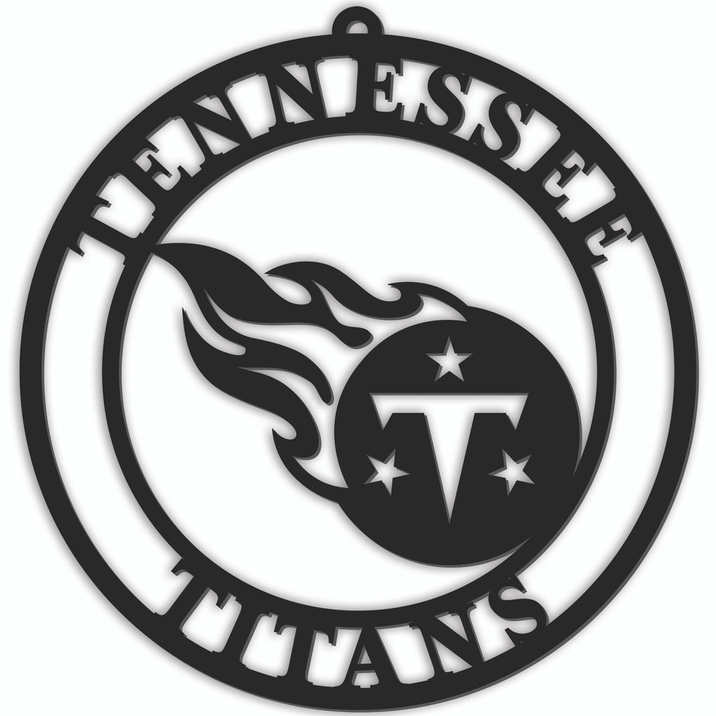 Tennessee Titans Sign Door Hanger 16 Inch - Fan Creations