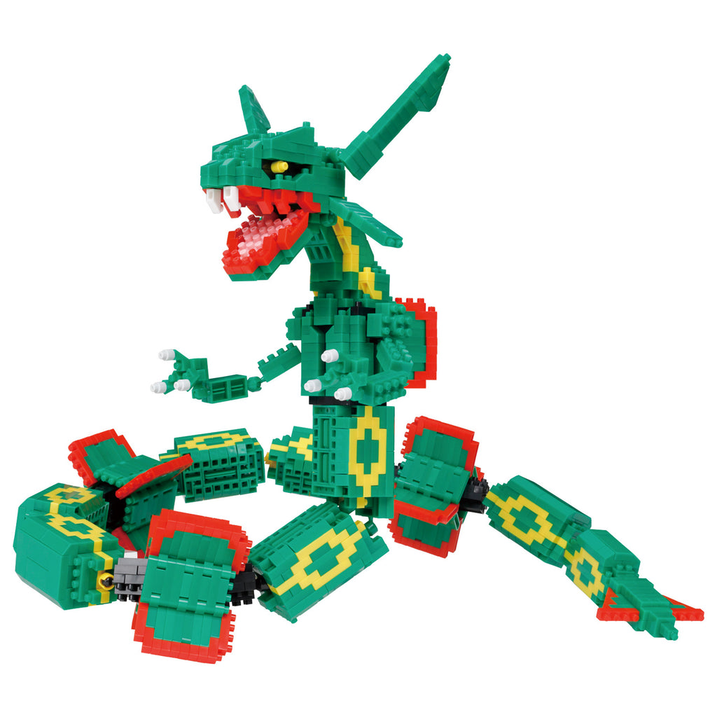 Bandai - Rayquaza Extreme Deluxe Edition Pokemon Nanoblock