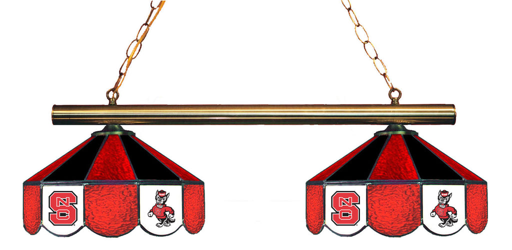 NORTH CAROLINA STATE 2-LIGHT GAME TABLE LIGHT - NCS-280GLN
