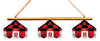 NORTH CAROLINA STATE 3-LIGHT EXECUTIVE GAME TABLE LIGHT - NCS-380EXGLN