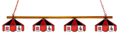 NORTH CAROLINA STATE 4-LIGHT GAME TABLE LIGHT - NCS-480GLN