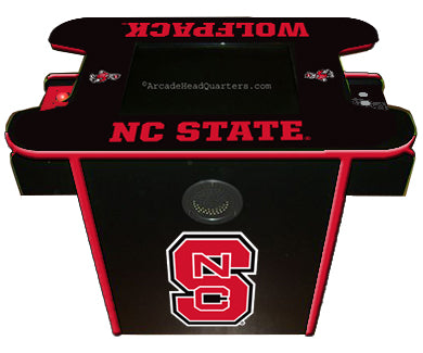 NC STATE ARCADE CONSOLE TABLE GAME BLACK - NCSAGC100
