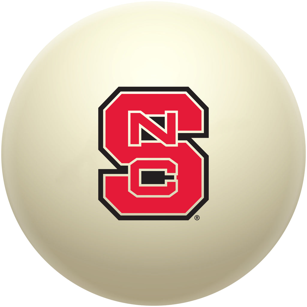 NORTH CAROLINA STATE CUE BALL WHITE - NCSBBC100X