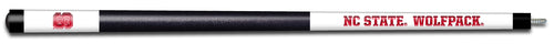 NC STATE ENGRAVED BILLIARD CUE WHITE / RED - NCSBCE101