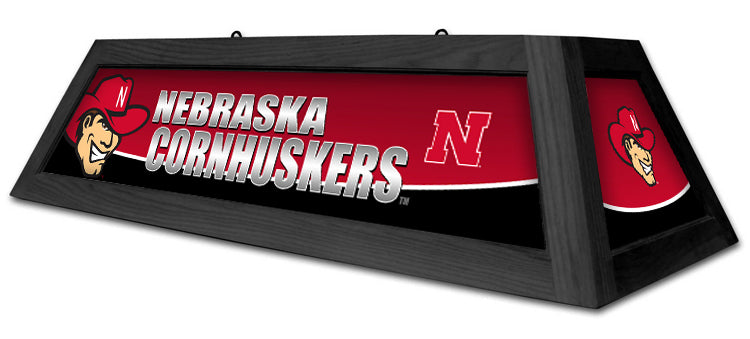 NEBRASKA 42'' SPIRIT GAME TABLE LAMP - STOCK RED - NEBBSL421