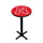 NEBRASKA PEDESTAL PUB TABLE RED - NEBPTB611