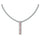 Arizona Cardinals Necklace Silver Bar - Mojo Licensing